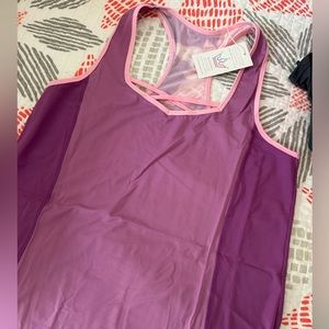 Crowned Athletics Golden Dreamer flow tank top